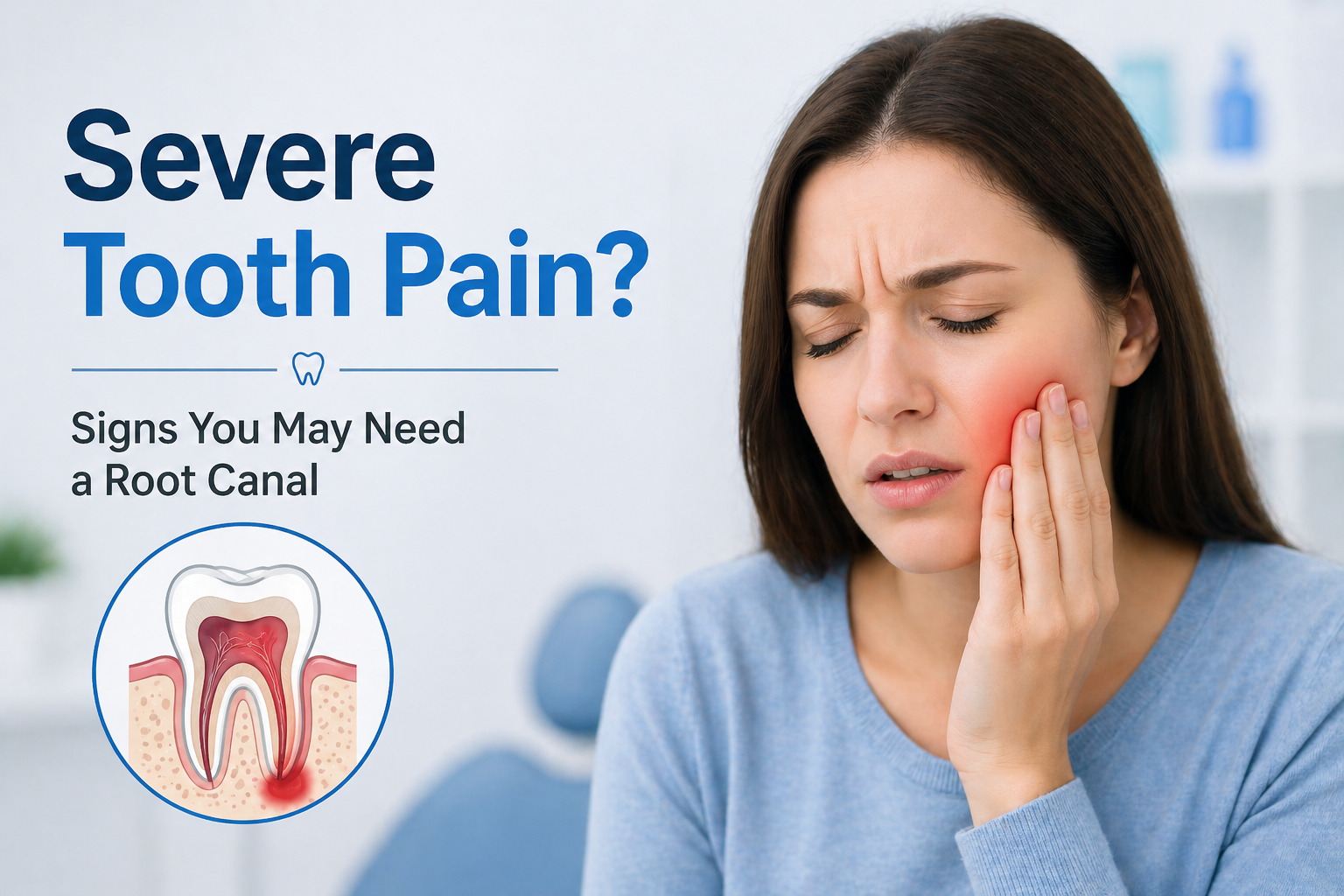 Severe Tooth Pain? Signs You May Need a Root Canal